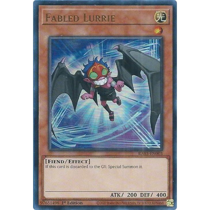 Image for Fabled Lurrie (UR) (RA03-EN003) - YuGiOh