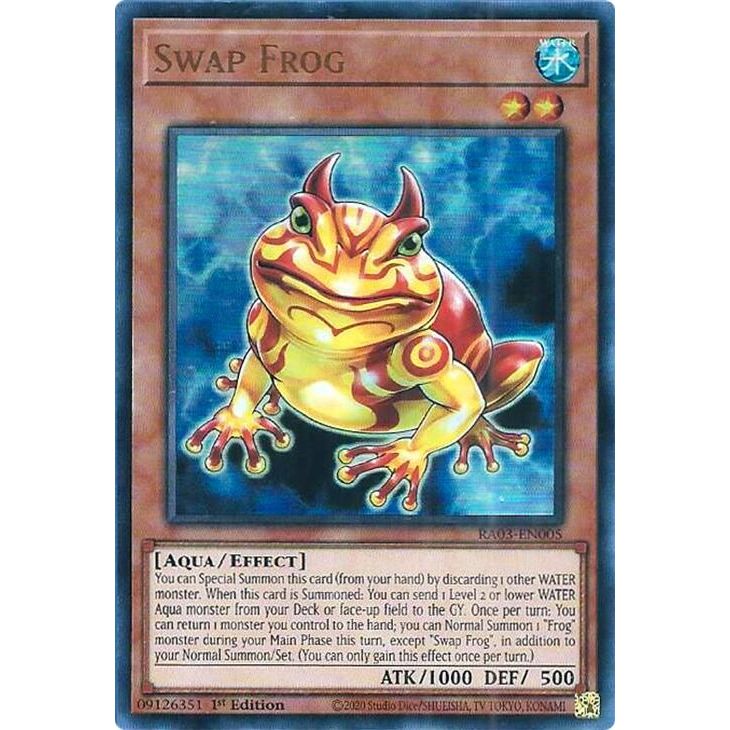 Image for Swap Frog (UR) (RA03-EN005) - YuGiOh