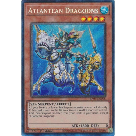 Image for Atlantean Dragoons (PCR) (RA03-EN006) - YuGiOh
