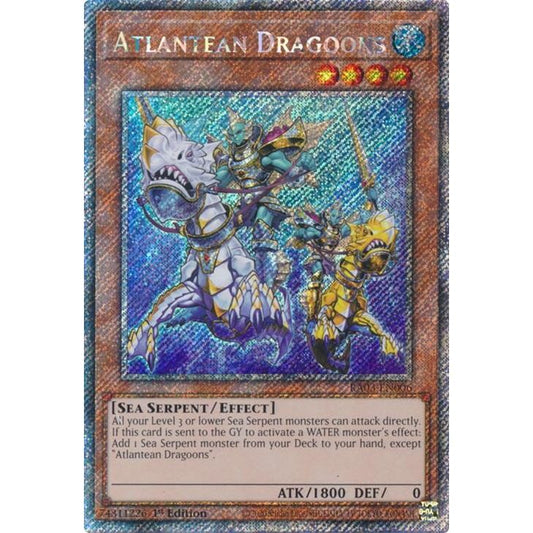 Image for Atlantean Dragoons (Platinum Secret Rare) (RA03-EN006) - YuGiOh
