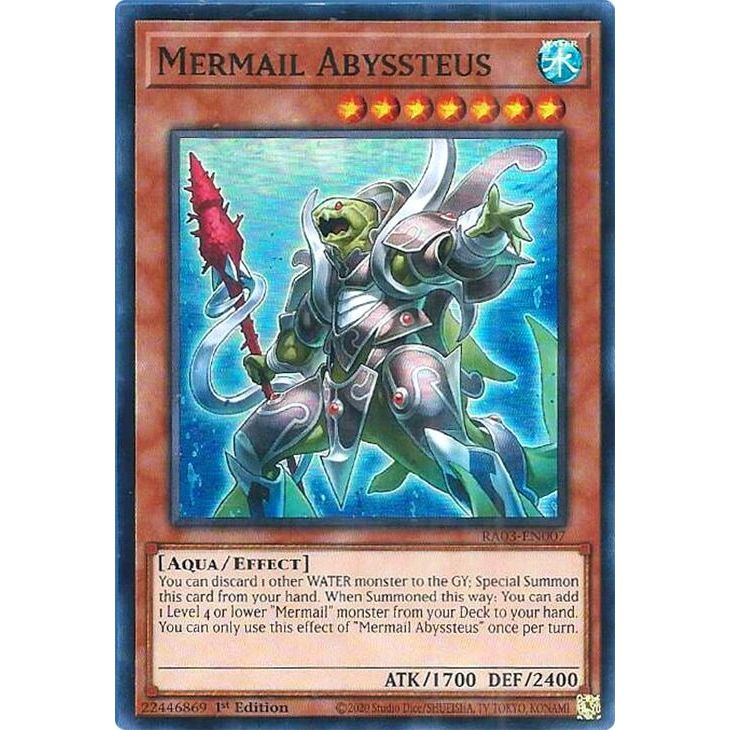 Image for Mermail Abyssteus (RA03-EN007) - YuGiOh