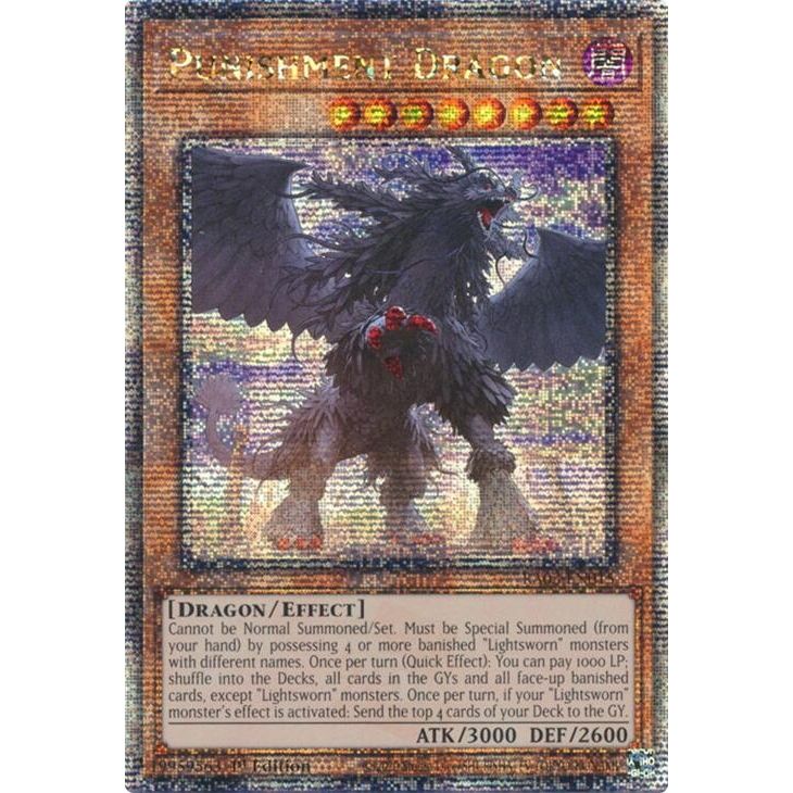 Image for Punishment Dragon (Quarter Century Secret Rare) (RA03-EN015) - YuGiOh