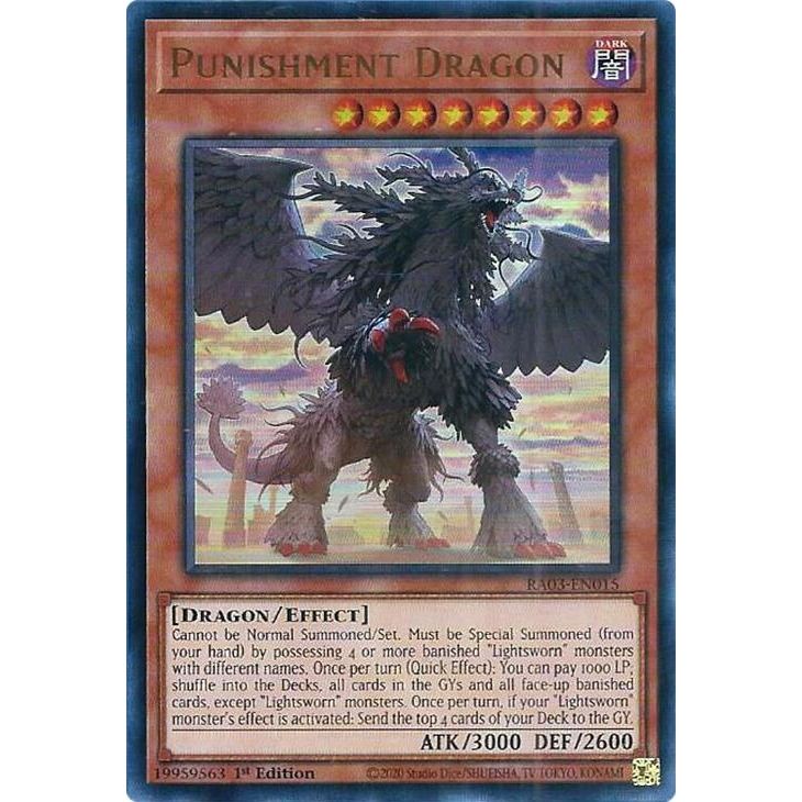 Image for Punishment Dragon (UR) (RA03-EN015) - YuGiOh