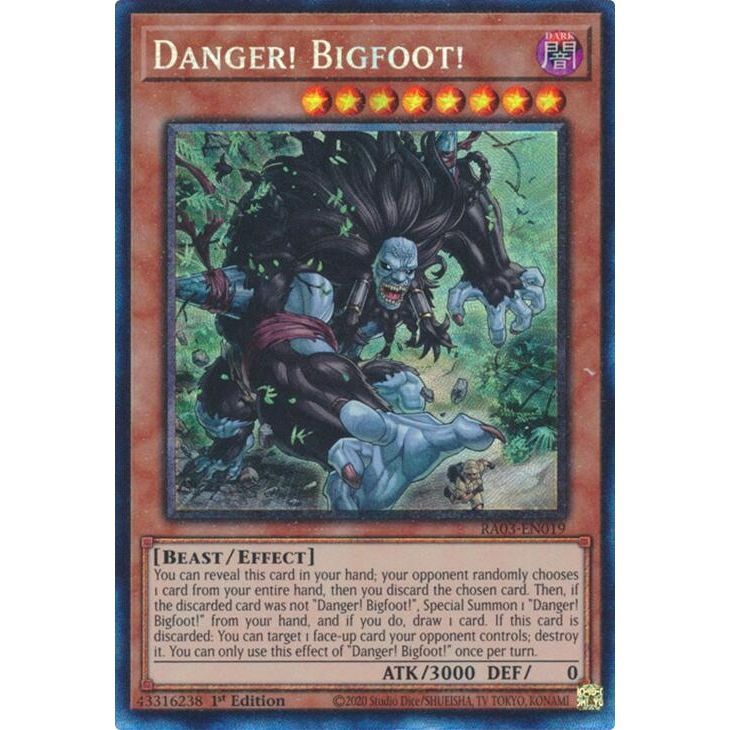 Image for Danger! Bigfoot! (PCR) (RA03-EN019) - YuGiOh