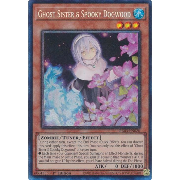 Image for Ghost Sister & Spooky Dogwood (Alternate Art) (PCR) (RA03-EN020) - YuGiOh