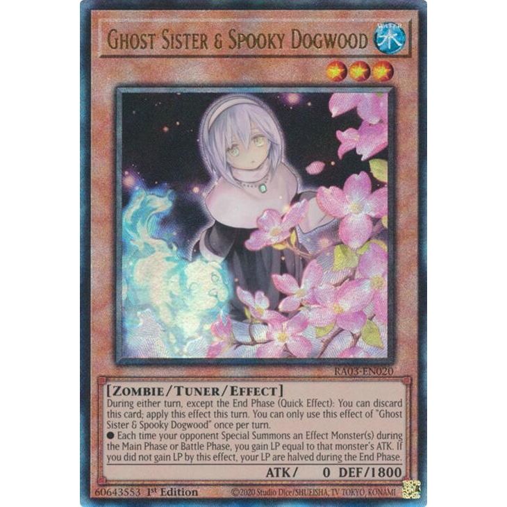 Image for Ghost Sister & Spooky Dogwood (Alternate Art) (PUR) (RA03-EN020) - YuGiOh