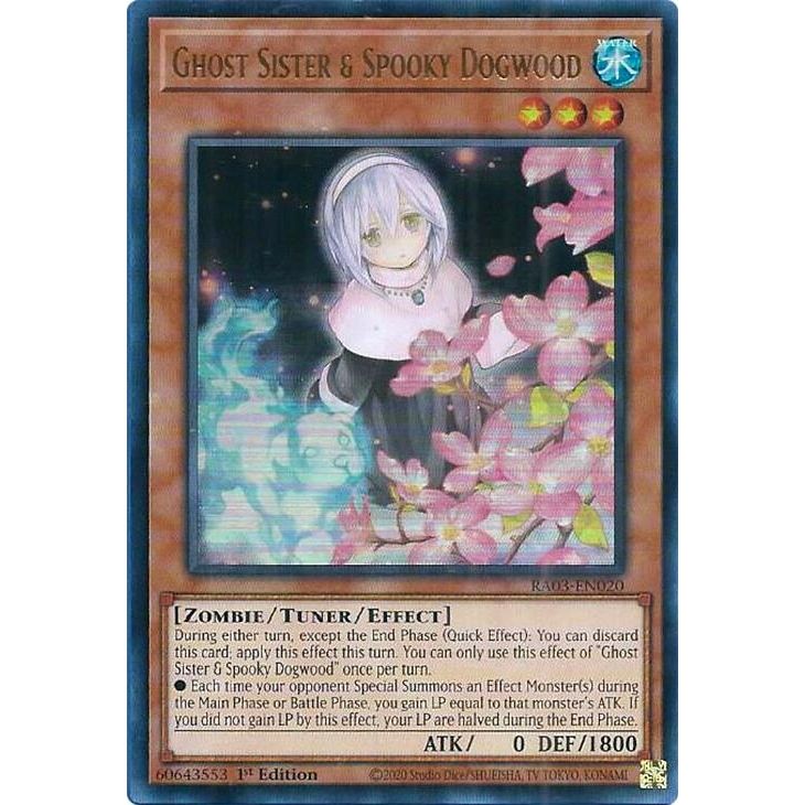 Image for Ghost Sister & Spooky Dogwood (Alternate Art) (UR) (RA03-EN020) - YuGiOh