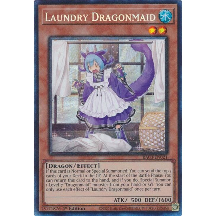 Image for Laundry Dragonmaid (PCR) (RA03-EN021) - YuGiOh