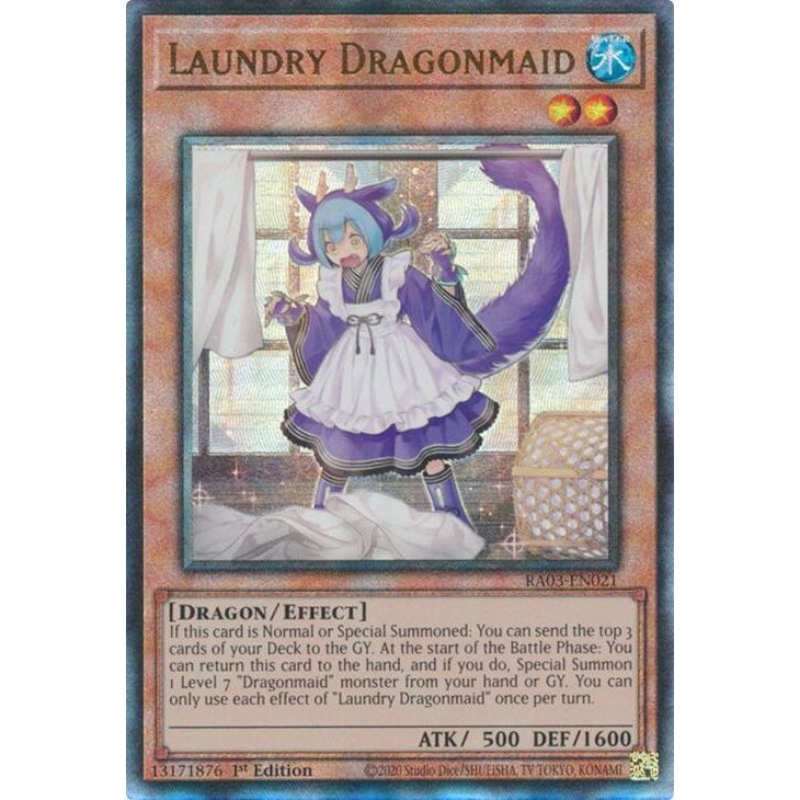 Image for Laundry Dragonmaid (PUR) (RA03-EN021) - YuGiOh
