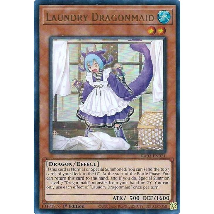 Image for Laundry Dragonmaid (UR) (RA03-EN021) - YuGiOh