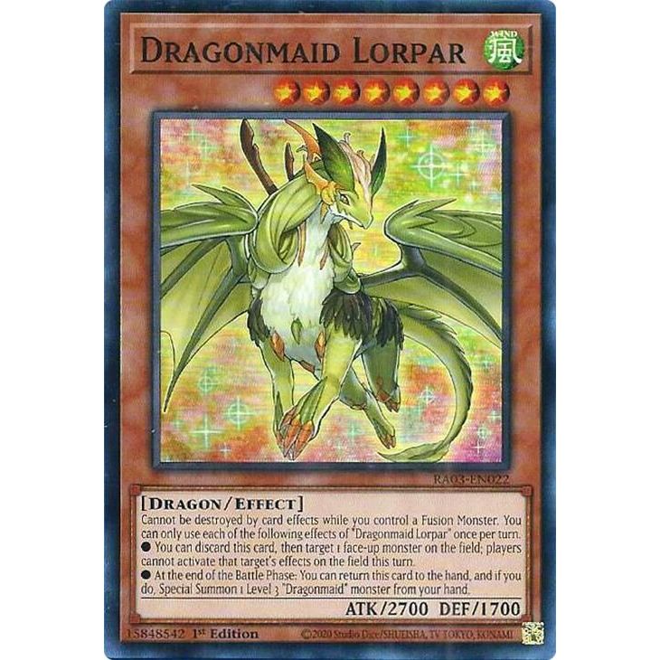 Image for Dragonmaid Lorpar (RA03-EN022) - YuGiOh