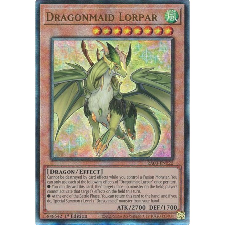 Image for Dragonmaid Lorpar (PUR) (RA03-EN022) - YuGiOh
