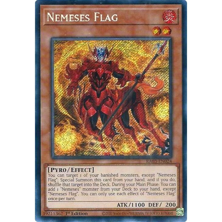 Image for Nemeses Flag (Secret Rare) (RA03-EN024) - YuGiOh