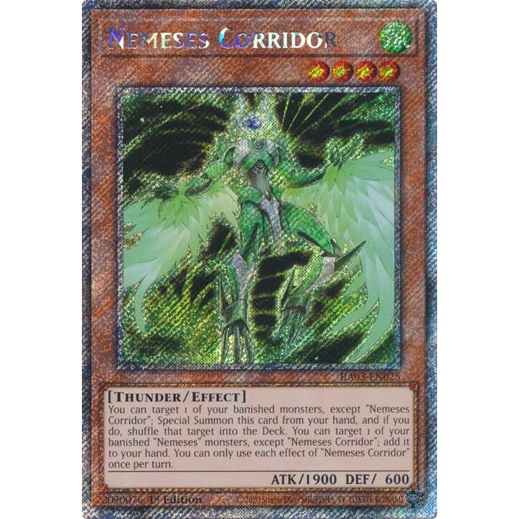 Image for Nemeses Corridor (Platinum Secret Rare) (RA03-EN025) - YuGiOh