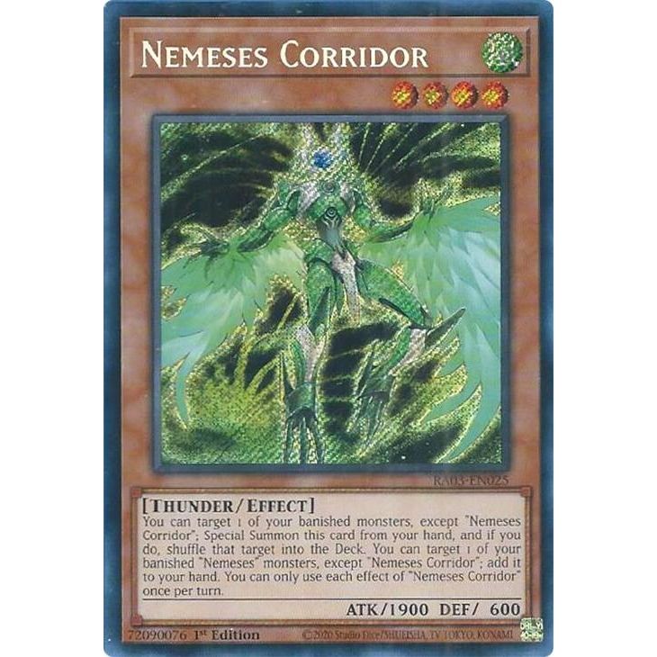 Image for Nemeses Corridor (Secret Rare) (RA03-EN025) - YuGiOh