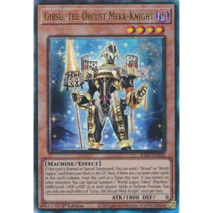Image for Girsu, the Orcust Mekk-Knight (PUR) (RA03-EN026) - YuGiOh