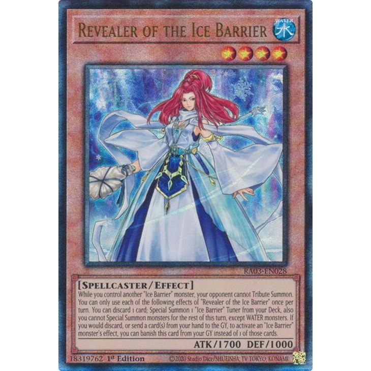 Image for Revealer of the Ice Barrier (PUR) (RA03-EN028) - YuGiOh