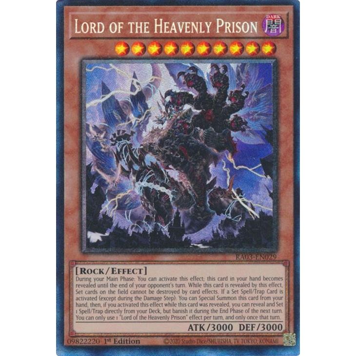 Image for Lord of the Heavenly Prison (PCR) (RA03-EN029) - YuGiOh