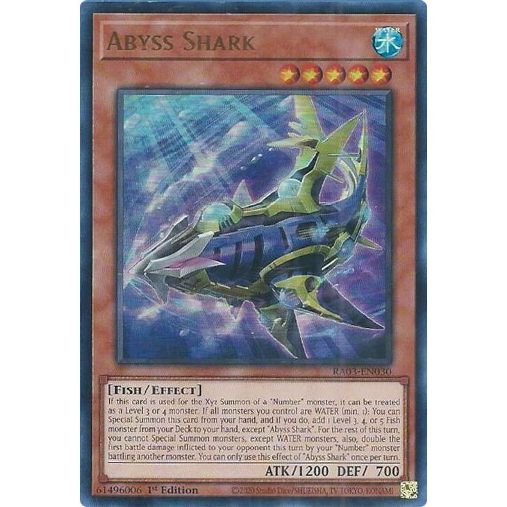 Image for Abyss Shark (UR) (RA03-EN030) - YuGiOh