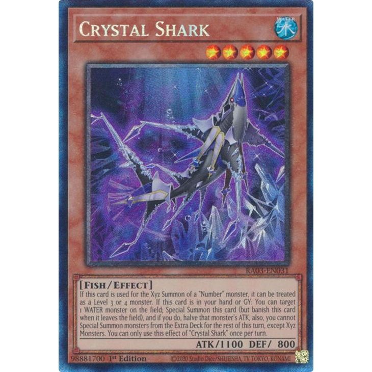 Image for Crystal Shark (PCR) (RA03-EN031) - YuGiOh