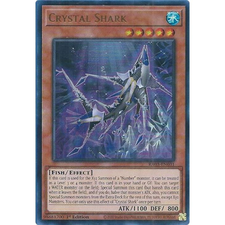 Image for Crystal Shark (UR) (RA03-EN031) - YuGiOh