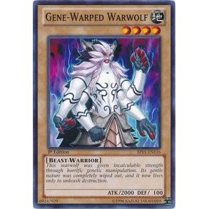 Image for Gene-Warped Warwolf (BP01-EN116) (BP01) - YuGiOh