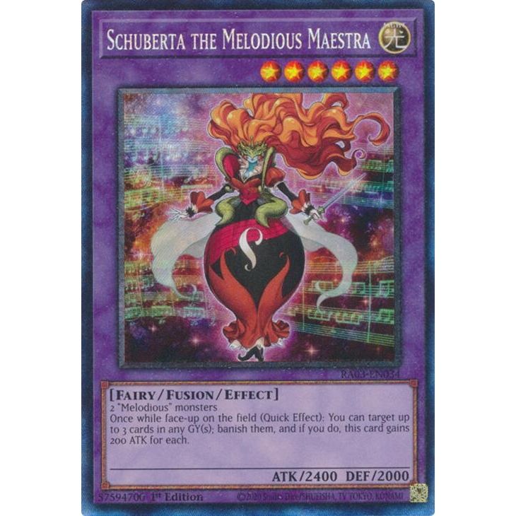 Image for Schuberta the Melodious Maestra (PCR) (RA03-EN034) - YuGiOh