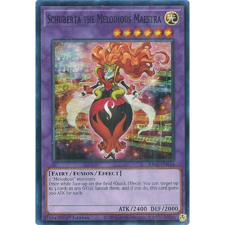Image for Schuberta the Melodious Maestra (RA03-EN034) - YuGiOh