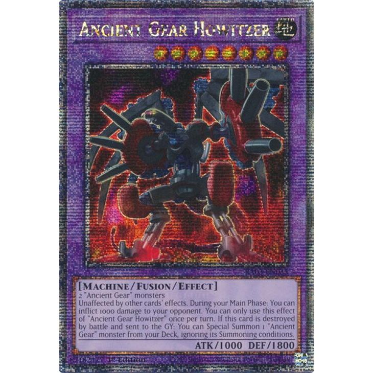 Image for Ancient Gear Howitzer (Quarter Century Secret Rare) (RA03-EN035) - YuGiOh