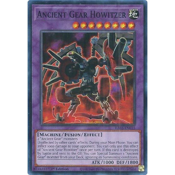 Image for Ancient Gear Howitzer (RA03-EN035) - YuGiOh