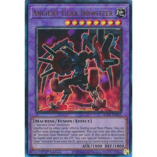 Image for Ancient Gear Howitzer (PUR) (RA03-EN035) - YuGiOh