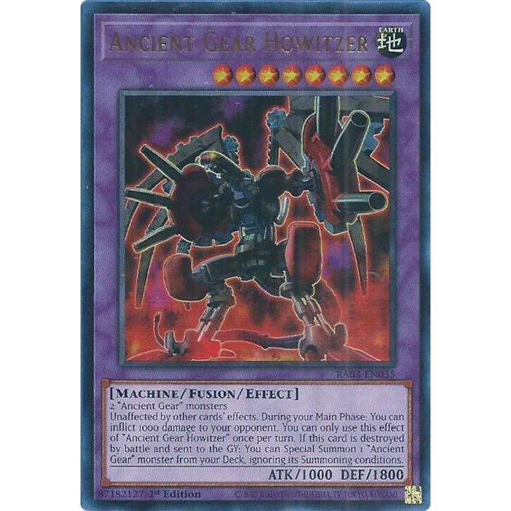 Image for Ancient Gear Howitzer (UR) (RA03-EN035) - YuGiOh