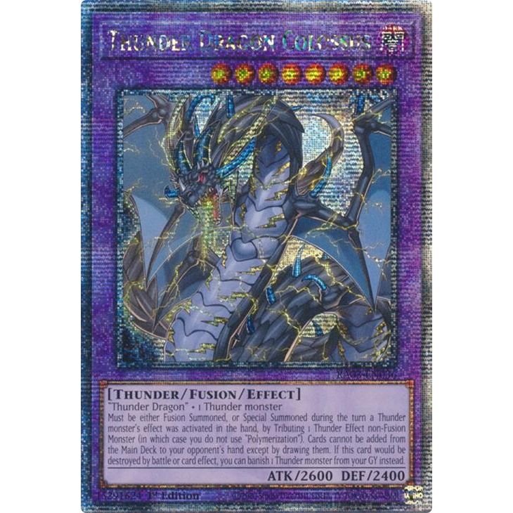 Image for Thunder Dragon Colossus (Quarter Century Secret Rare) (RA03-EN036) - YuGiOh