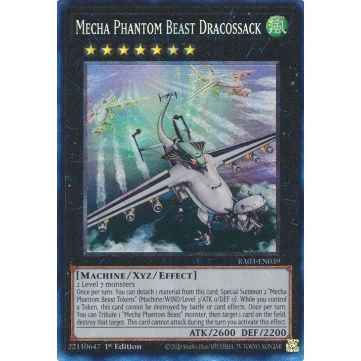 Image for Mecha Phantom Beast Dracossack (PCR) (RA03-EN039) - YuGiOh