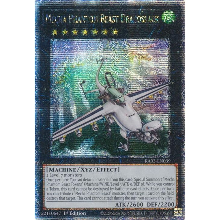 Image for Mecha Phantom Beast Dracossack (Quarter Century Secret Rare) (RA03-EN039) - YuGiOh