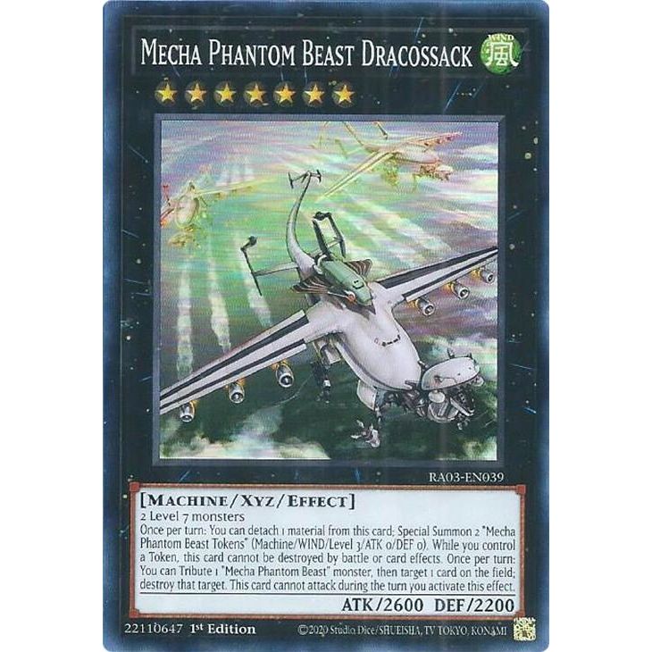 Image for Mecha Phantom Beast Dracossack (RA03-EN039) - YuGiOh