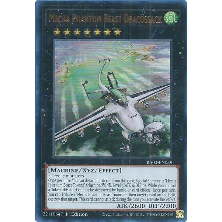 Image for Mecha Phantom Beast Dracossack (UR) (RA03-EN039) - YuGiOh