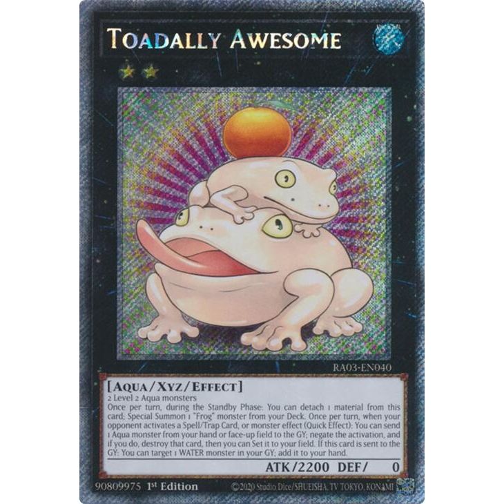 Image for Toadally Awesome (Platinum Secret Rare) (RA03-EN040) - YuGiOh