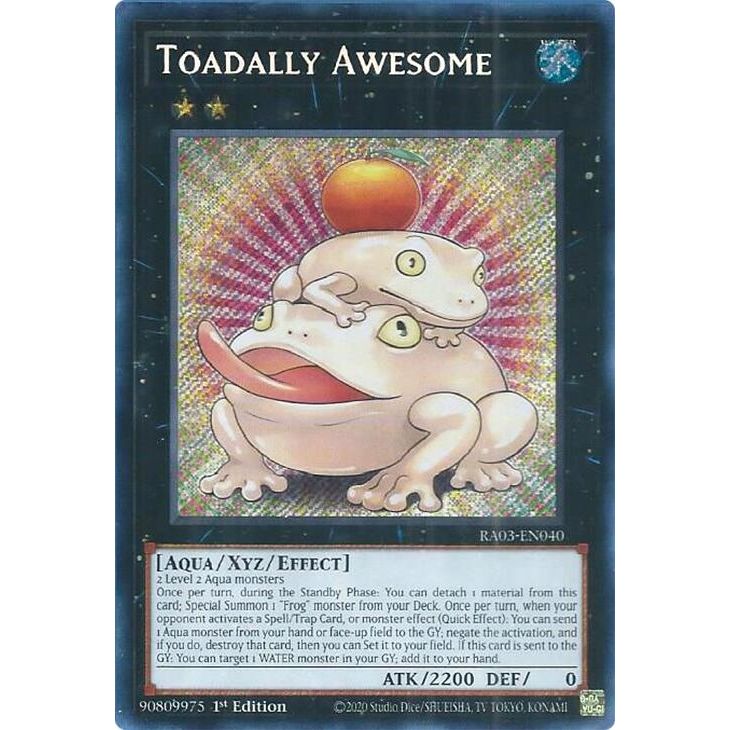 Image for Toadally Awesome (Secret Rare) (RA03-EN040) - YuGiOh