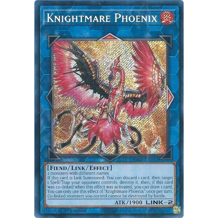 Image for Knightmare Phoenix (Secret Rare) (RA03-EN042) - YuGiOh