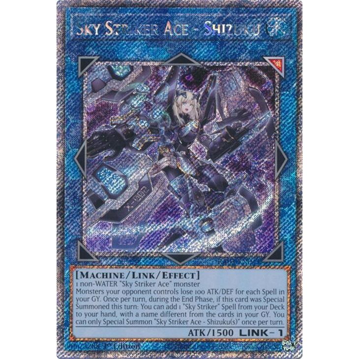 Image for Sky Striker Ace - Shizuku (Platinum Secret Rare) (RA03-EN043) - YuGiOh