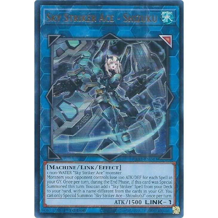 Image for Sky Striker Ace - Shizuku (UR) (RA03-EN043) - YuGiOh