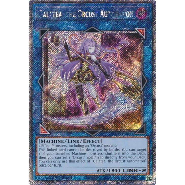 Image for Galatea, the Orcust Automaton (Platinum Secret Rare) (RA03-EN044) - YuGiOh