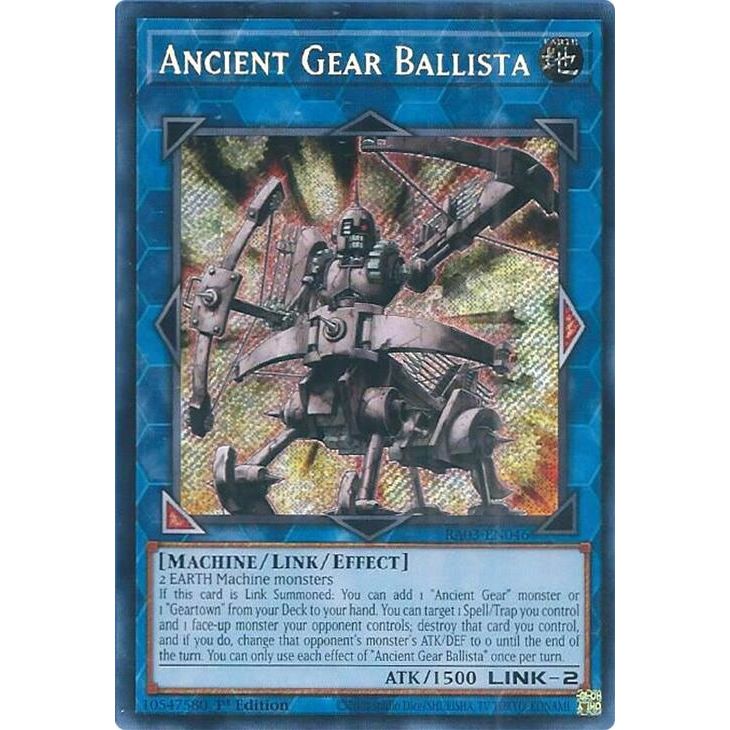 Image for Ancient Gear Ballista (Secret Rare) (RA03-EN046) - YuGiOh