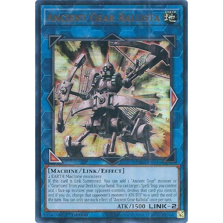 Image for Ancient Gear Ballista (UR) (RA03-EN046) - YuGiOh
