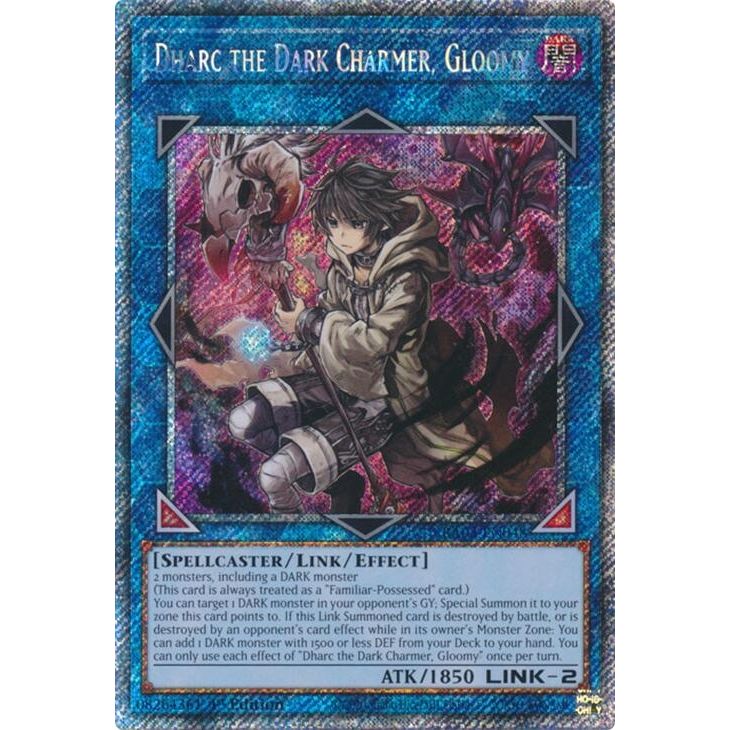 Image for Dharc the Dark Charmer, Gloomy (Platinum Secret Rare) (RA03-EN048) - YuGiOh