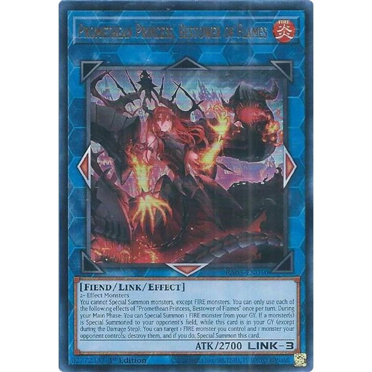 Image for Promethean Princess, Bestower of Flames (UR) (RA03-EN050) - YuGiOh