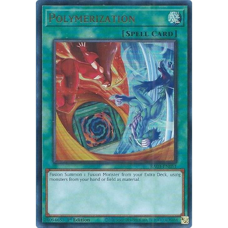 Image for Polymerization (B) (HERO Art) (UR) (RA03-EN051) - YuGiOh