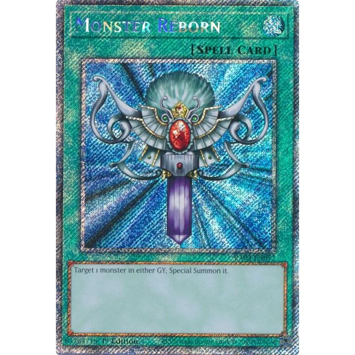 Image for Monster Reborn (Platinum Secret Rare) (RA03-EN052) - YuGiOh