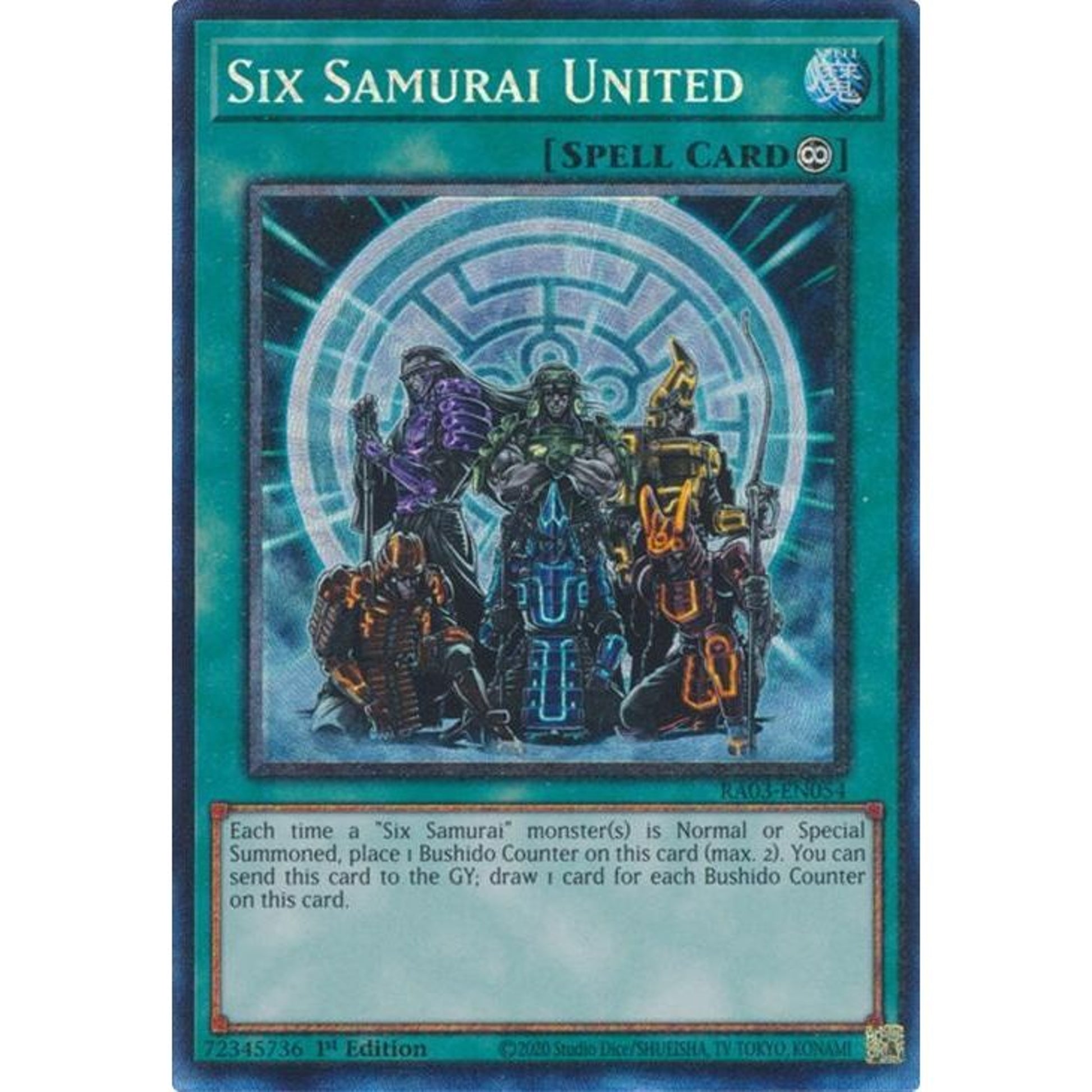 Image for Six Samurai United (PCR) (RA03-EN054) - YuGiOh